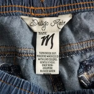 Indigo Rein Shorts - Indigo Rein | Chambray Jean Short Shorts (A40) Indigo Rein Shorts - Indigo Rein | Chambray Jean Short Shorts (A40)